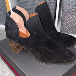 Black Suede Ankle Boots